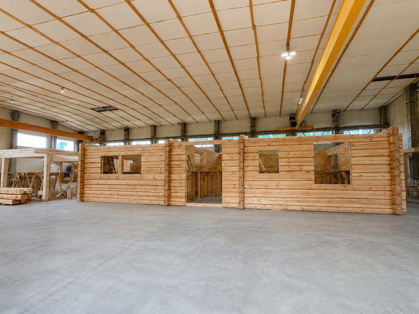 Märgistatud palgi otsad, nummerdatud E1–E10